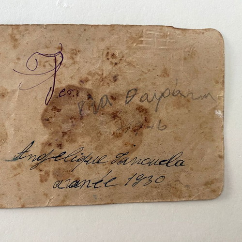 Vintage scraps used, fairy tale collection from 1930