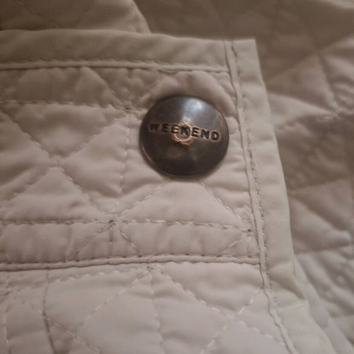 Weekend Max Mara pique jacket like new, beige, size M