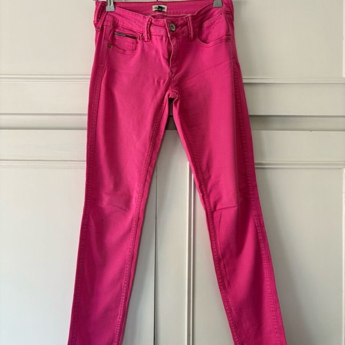 Tommy Hilfiger slim fit jeans size 27 like new, pink