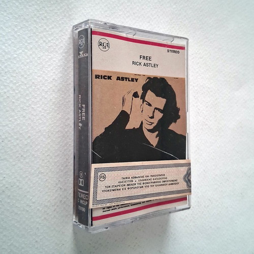 Rick Astley Free cassette used, pop genre