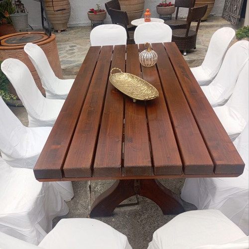 Handmade solid pine table new