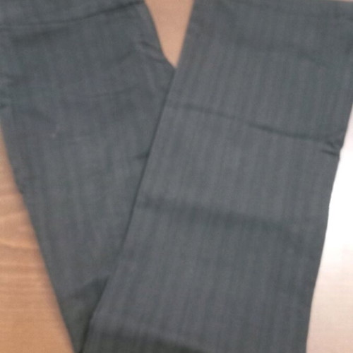 Women's pants used, 2 black striped, size S