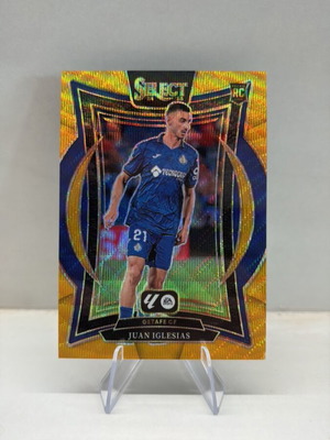 2024 Select La Liga Juan Iglesias RC Gold Prizm Terrace card new #10/10 Getafe