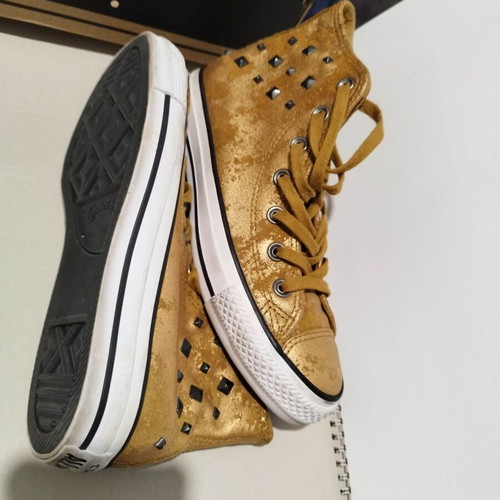 Converse Chuck Taylor All Star Hardware Hi new, gold, size 37