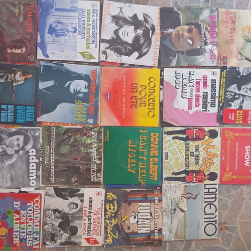 45 Vinyl Records used