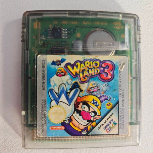 Gameboy Color Warioland 3 game used