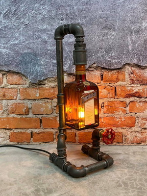 Φωτιστικό γραφείου Cointreau βιομηχανικού στυλ από σιδερένιους σωλήνες