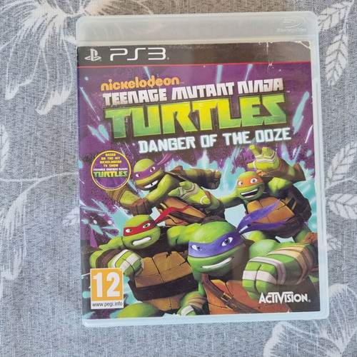 Teenage Mutant Ninja Turtles Danger of the Ooze PS3 game like new