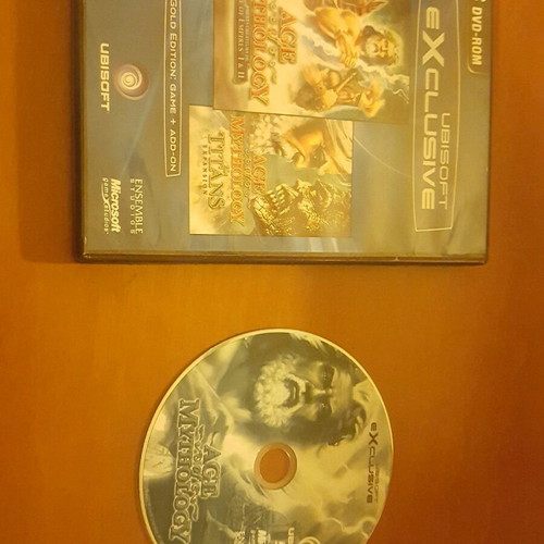 Age of Mythology for PC like new with poster
