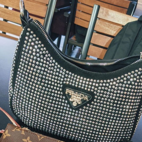 Women's black handbag
