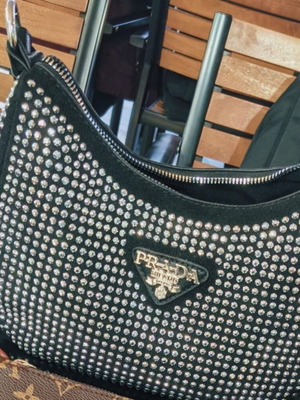 Women's black handbag