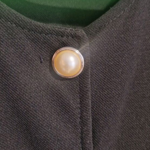 Bolero jacket black, like new, size L with flared sleeves