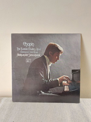 Frédéric Chopin The Twelve Etudes Op.10 & Fantasia vinyl record used, classical