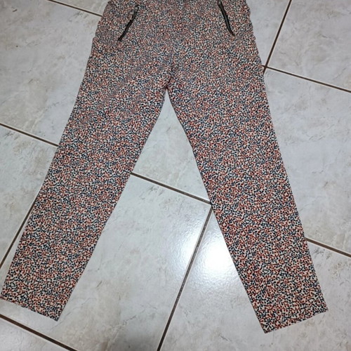 Zara high-waisted pants, size Small, multicolored