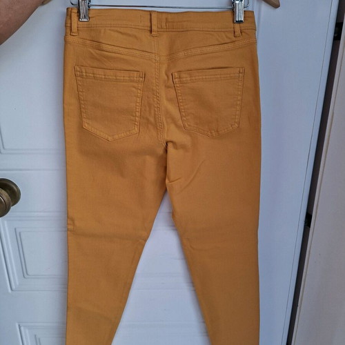 Jennyfer women's pants mustard size Mideum like new