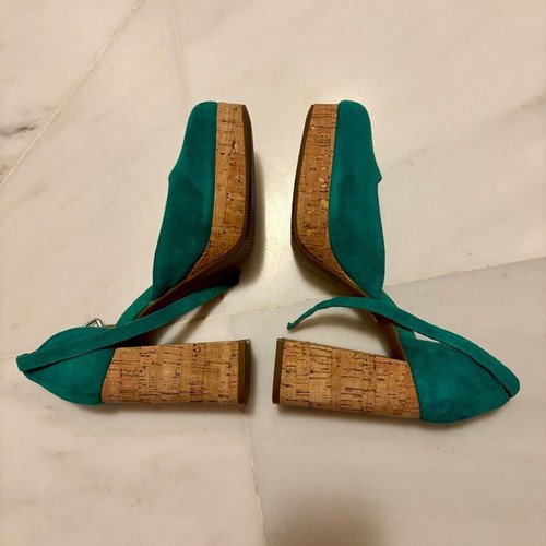 Marks & Spencer women's green shoes size 38 new