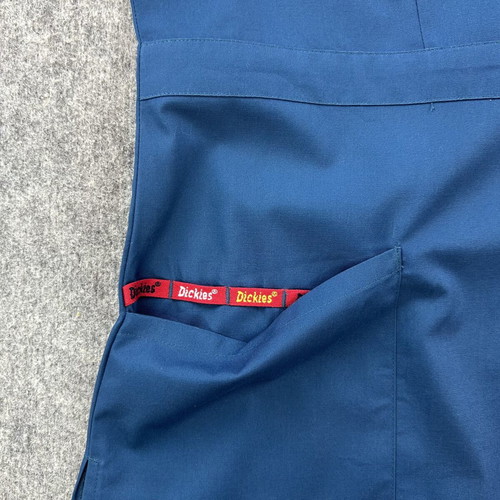 Dickies Medical Scrub Top Navy Medium new