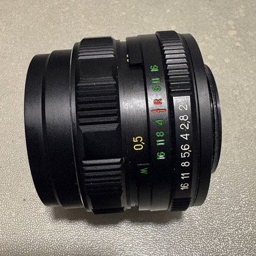 Helios 44M-4 58mm f2 lens with rare Soviet prism effects used