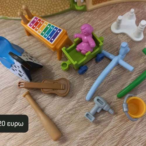 Playmobil preschool playset suitcase like new
