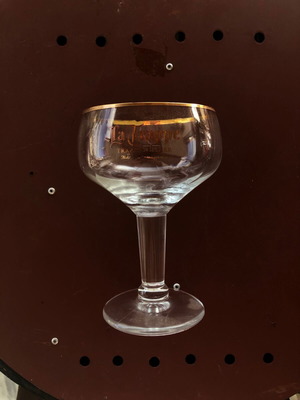La Trappe beer glasses 250ml new, set of six