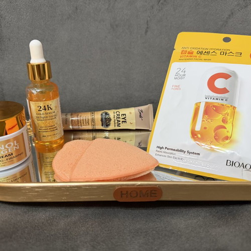 Beauty Care Set with 24K Gold and Retinol, new, 3+2 gift