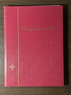 Stockbook Stamp Album A4 with 16 Pages, Like New