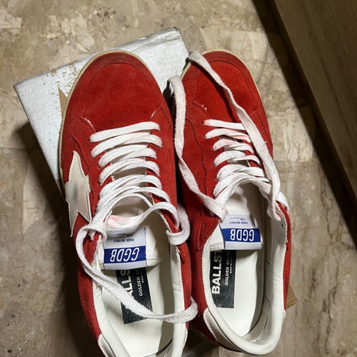 Golden Goose Ball Star sneakers red, size 42