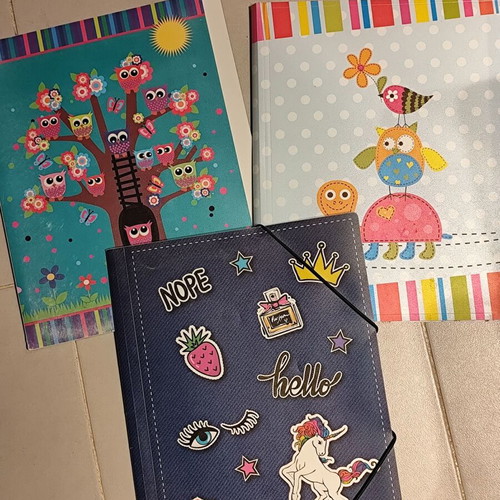 School supplies used, set