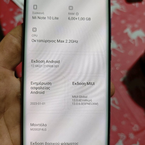Xiaomi Mi Note 10 Lite 64GB used smartphone