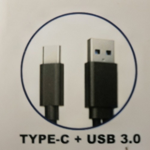 External DVD-RW drive with USB 3.0 and Type-C