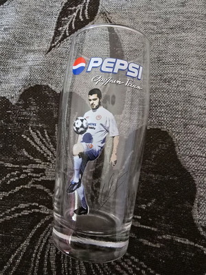 Συλλεκτικό ποτήρι Pepsi Ζε Ελίας καινούργιο