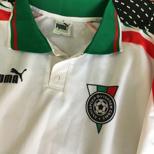 Bulgaria football shirt 1996-98 used, official replica, size M