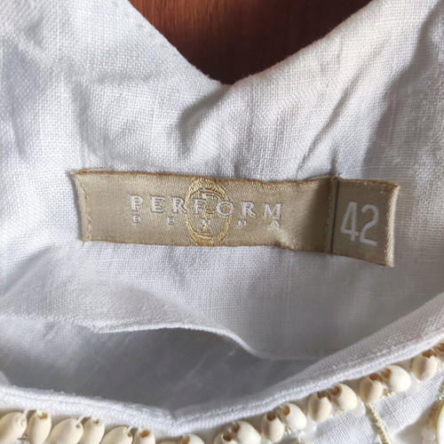 Dress white like new, size S
