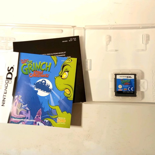 Nintendo DS Dr. Seuss: How the Grinch Stole Christmas like new