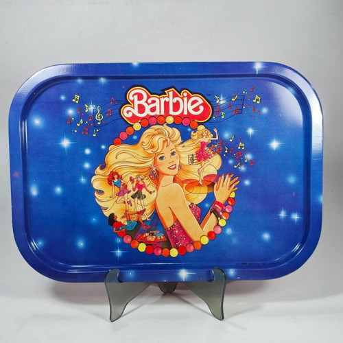 Vintage δίσκος σερβιρίσματος Barbie Mattel 1990 σαν καινούργιο