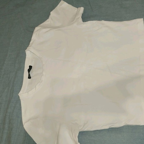 Zara white crop top like new