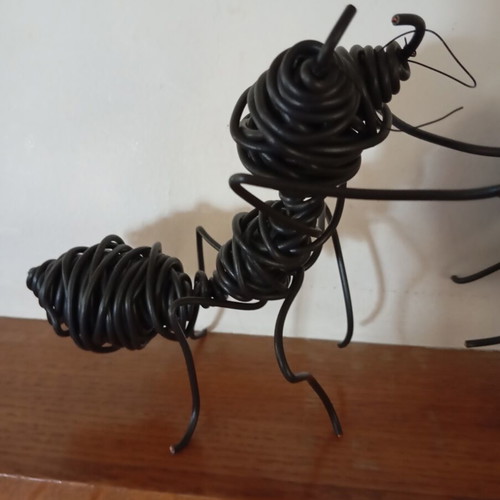Wire Ant Sculptures by Christos Efstathiou