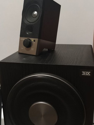 Edifier M3600D 2.1 sound system used, clear sound