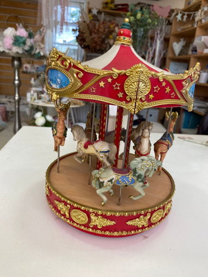 Decorative carousel used