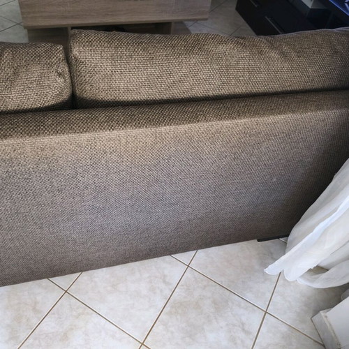 Wenge corner sofa used 4-seater in 3 pieces
