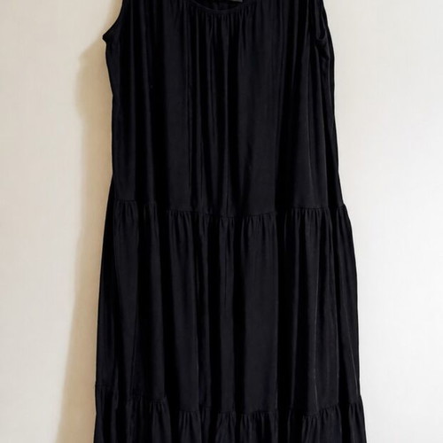 Marks & Spencer women's summer mini dress black size 16 like new