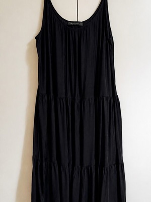 Marks & Spencer women's summer mini dress black size 16 like new