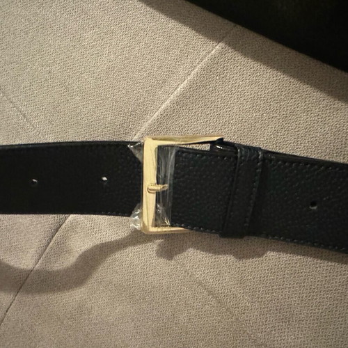 Balmain bag strap new with large gold logo