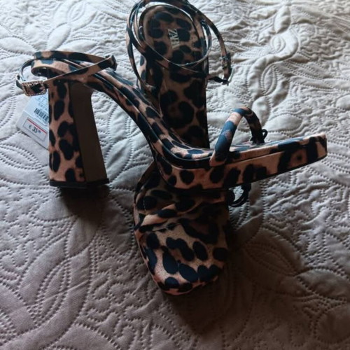 Zara sandals 11cm platform new, size 40