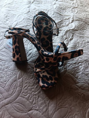 Zara sandals 11cm platform new, size 40