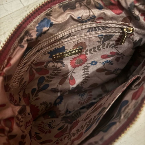 Bag used, burgundy crossbody
