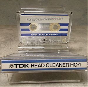 Πωλειται Vintage κασετα TDK HEAD CLEANER  Καθαρισμου κεφαλων