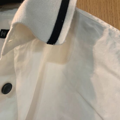 Dsquared2 men's shirt XL like new, white cotton