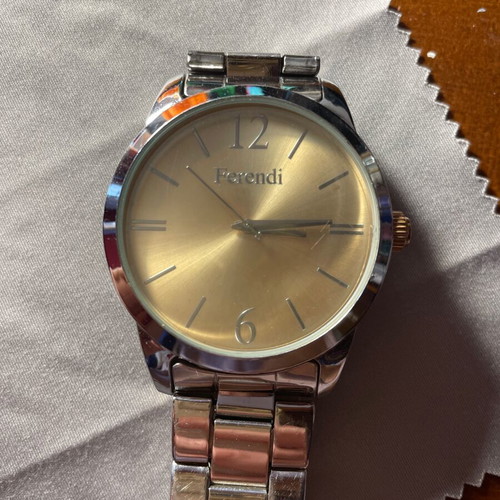 Ferendi watch used with silver bracelet, unisex