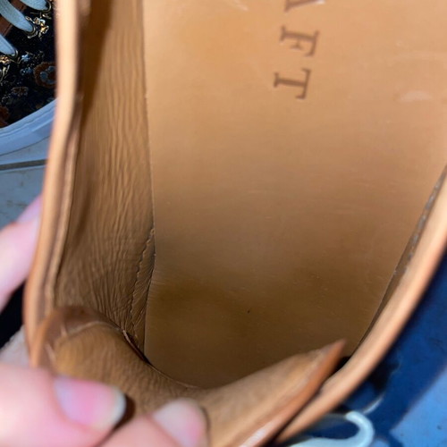 Taft The Jack sneakers size 44 like new, handmade, black and brown